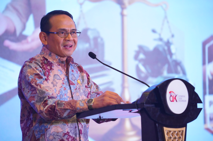 Kepala Eksekutif Pengawas Lembaga Pembiayaan, Perusahaan Modal Ventura, Lembaga Keuangan Mikro, dan Lembaga Jasa Keuangan Lainnya (PVML) OJK, Agusman. Foto: Investortrust/Dicki Antariksa.
